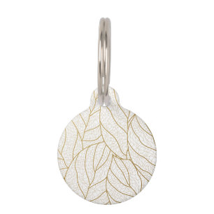 fancy pattern pet tag