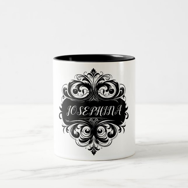Fancy Personalised Mug (Center)