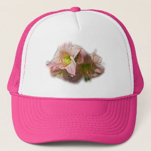 Fancy Pink Daylilies Trucker Hat