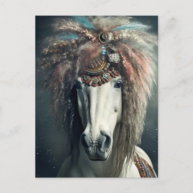 Fancy Pony Postcard (Front)