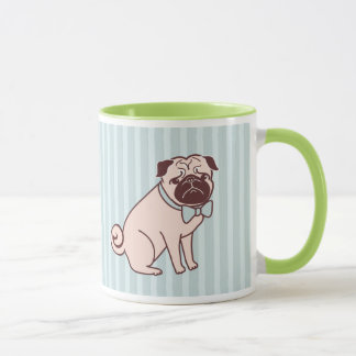 Fancy Pug Mug by Fluff