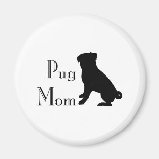 Fancy Pug Mum Magnet
