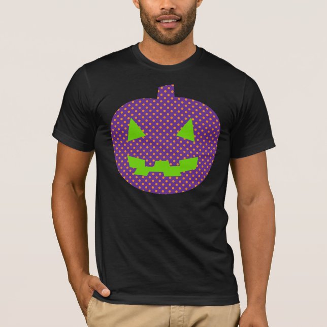 Fancy Pumpkin For Fall Halloween T-Shirt (Front)