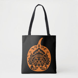 Fancy Pumpkin Tote Bag
