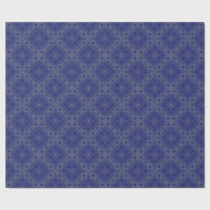 fancy purple arabesque design wrapping paper