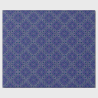 fancy purple arabesque design wrapping paper