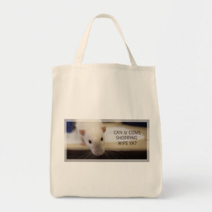Fancy Rat Shopping Bag