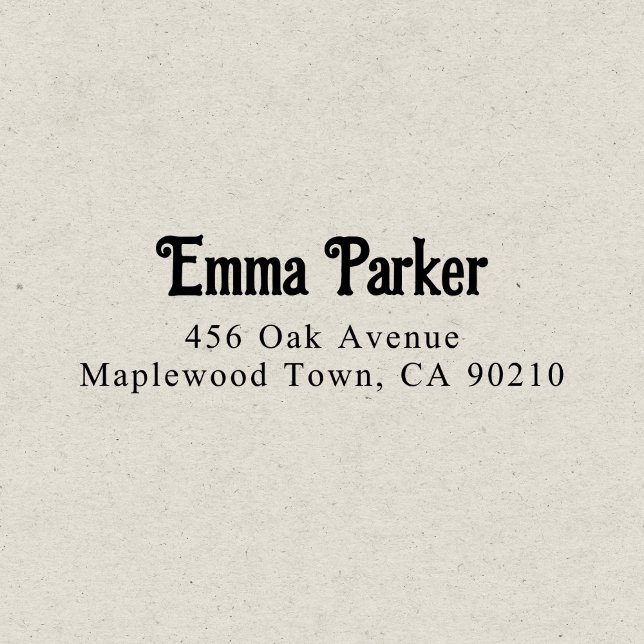 Fancy Retro Decorative Elegant Simple Self-inking Stamp (Creator Uploaded)