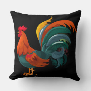 Fancy Rooster Cushion