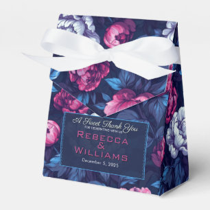 Fancy Rose Accent Outdoor Wedding Favour Box