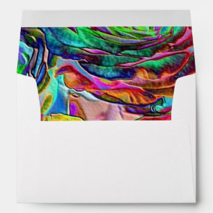 Fancy Roses Multicolored A7 Envelope