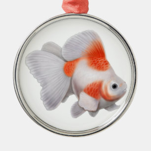 Fancy Ryukin Fantail Goldfish Ornament