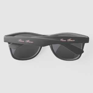Fancy Script Amazing Stylish Create Your Own Fab   Sunglasses