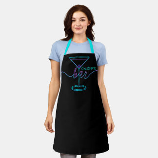 Fancy Script Fun Colours Fun Bar Aprons