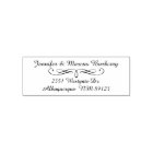 Fancy Script Return Address Self Inking Stamp