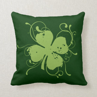 Fancy Shamrock Cushion