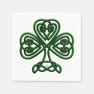 Fancy Shamrock Napkin