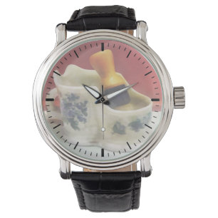 Fancy Shaving Mug Watch