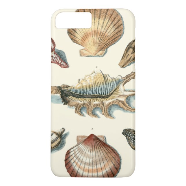 Fancy Shell Beach Case-Mate iPhone Case (Back)