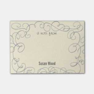 Fancy-Shmancy Custom Sticky Notes