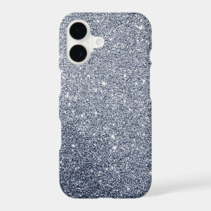Fancy Silver Grey Sparkly Glitter Effect