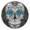 Fancy Sugar Skull Day of the Dead Sticker