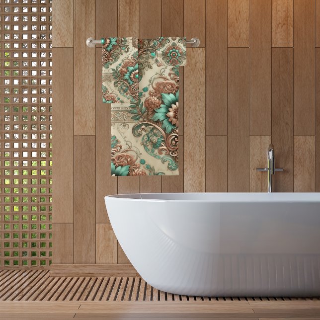 Fancy Traditional Bath Towel Set (Creator Uploaded)
