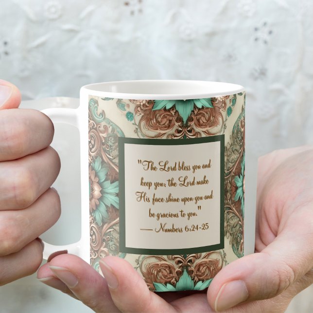 Fancy Traditional Morning Blessing Mug (Creator Uploaded)