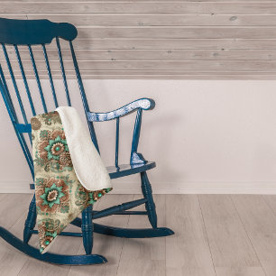 Fancy Traditional Sherpa Blanket