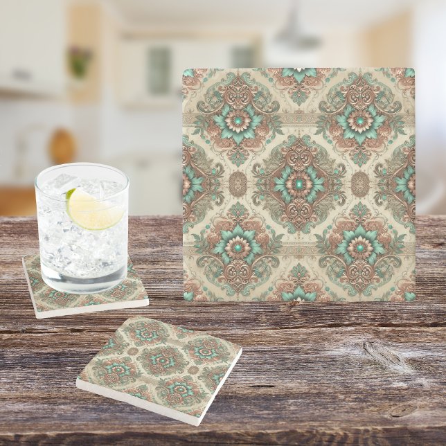 Fancy Traditional Stone Coaster (Creator Uploaded)