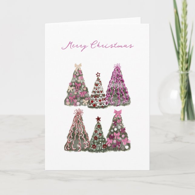 Fancy trees Card  (Front)