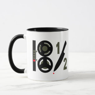 Fancy two-toned mug