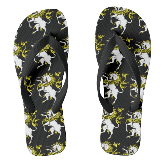 Fancy Unicorn Thongs (Footbed)