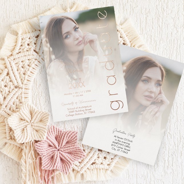 Fancy Vellum Overlay Effect 2 Photos Graduate (Creator Uploaded)