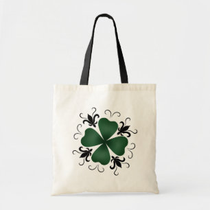 Fancy Victorian shamrock Tote Bag