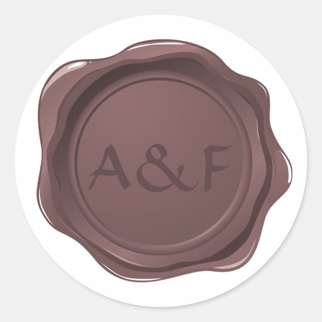 Fancy Wax Personalised Seal (Front)