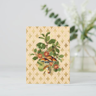 Fancy Woodland Botanicals  Postcard