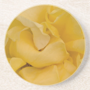 Fancy Yellow Rose Coaster
