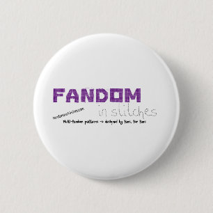 Fandom In Stitches 6 Cm Round Badge