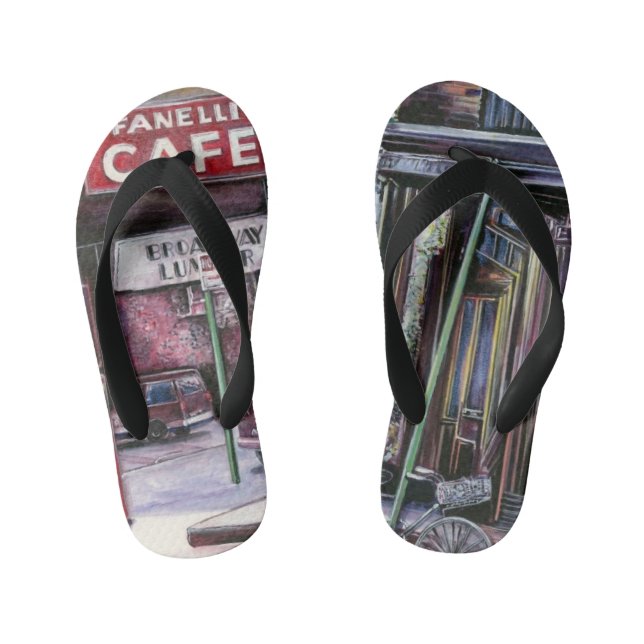 Fanelli Charm, New York City Kid's Thongs (Footbed)