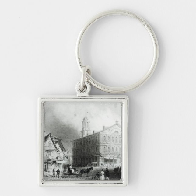 Faneuiel Hall, Boston Key Ring (Front)