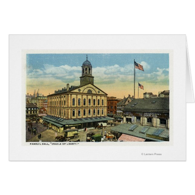Faneuil Hall View, the Cradle of Liberty (Front Horizontal)