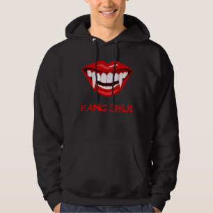 Fang Shui funny Halloween Dracula lips T-Shirt Hoodie