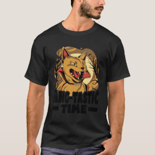 Fang-Tastic Time - Funny Halloween - Scary Vampire T-Shirt