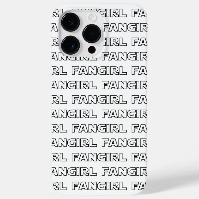 FANGIRL Case-Mate iPhone CASE (Back)
