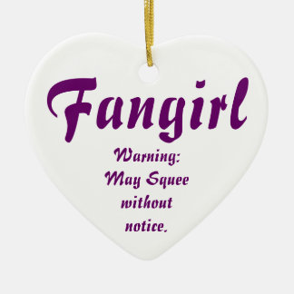 Fangirl/Fanfic Ceramic Tree Decoration