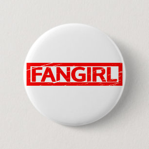 Fangirl Stamp 6 Cm Round Badge