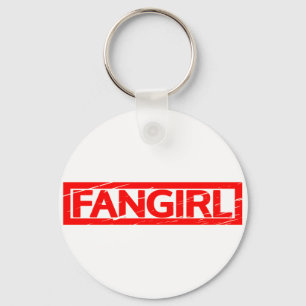 Fangirl Stamp Key Ring