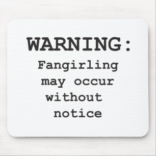 Fangirling Mouse Pad