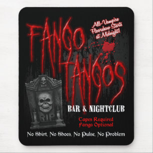 Fango Tangos Vampire Nightclub Mouse Pad